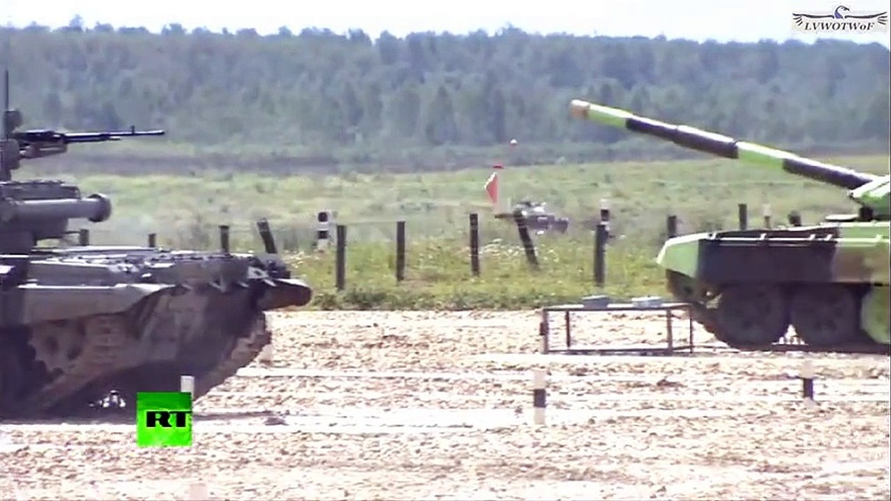 Tank Biathlon World Championship 2015  8-1-15  123pm Rounds 2