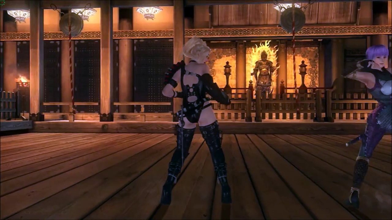 リョナ Ninja Gaiden Sigma 2 ryona - Rachel kicked in the belly