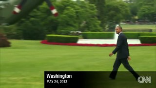 Obama Does not remember To Salute Marine