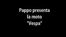 Pappo y la moto Vespa