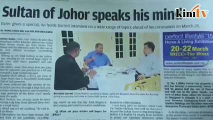 Sultan Johor: Elaun RM27,000 tak memadai