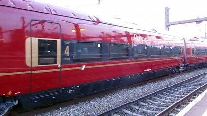 Alstom AGV Italo en passage à Dijon-Ville