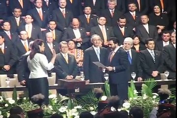 Juramentación Roxana Baldetti