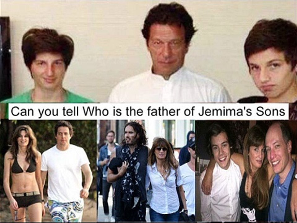 Can you tell Who is the Father of Jemima Khan's Sons