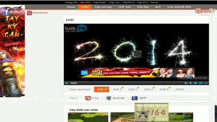 Solo AOEVN 2014   Bán Kết 2, Vô Thường vs Phương Tú  T2