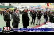 Asesinos de policías purgarán condena en penal de Challapalca