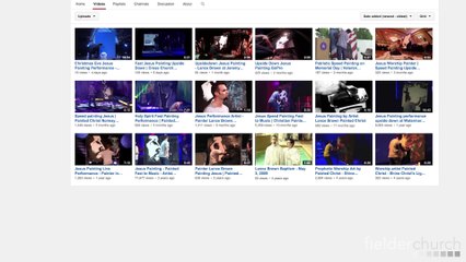 Christian Artist Speed Painting Ministry Testimony