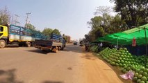 Watermelon Market on Route13. Pakse, Laos.