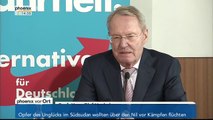AfD: Prof. Hans-Olaf Henkel erklärt Beitritt am 14.01.2014