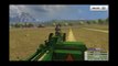 farming simulator 2013 : baling straw whit john deere old time and small packing