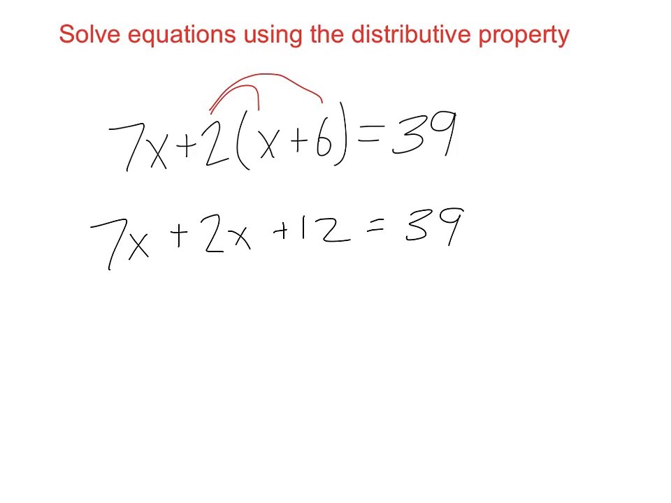 Algebra 1 - 2.4 - Solve multi step equations