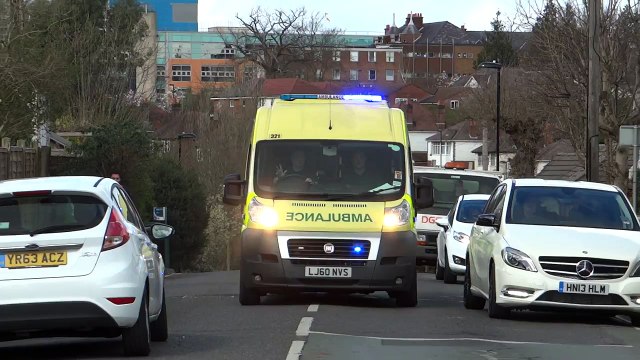 ERS Medical - Fiat Ducato Emergency Ambulance On An Emergency Call