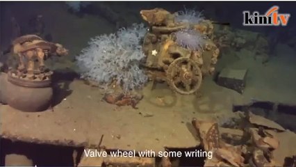 Jutawan jumpa kapal perang WWII Jepun di Filipina