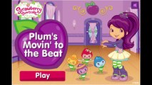 Strawberry Shortcake Cartoon Animation Plums Movin to the Beat Game Play Walkthrough