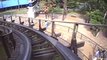 Zeus Wooden Roller Coaster Front Seat POV Mt. Olympus Theme Park Wisconsin Dells