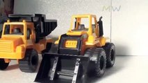 Construction Trucks Toys For Children | Tractor Dump Excavators Toys | Caterpillar Dump Truck Toys