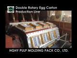 HGHY Double Rotary egg tray machine  Egg Carton Production Line