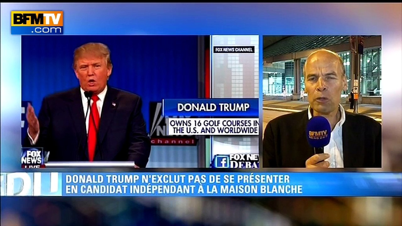 Etats-Unis: "Donald Trump a assuré le spectacle dans ce débat", selon Jean-Bernard Cadier