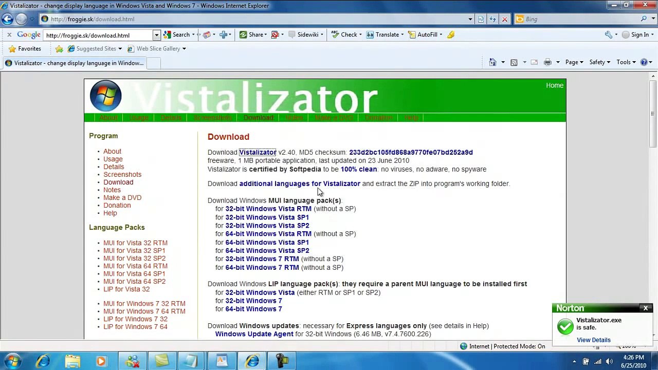 Como cambiar idioma Windows 7 Home Premium 64-bit