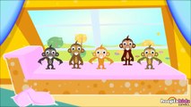 Dibujos Animados en Español | Cinco Monitos | Nursery Rhymes | Five Little Monkeys!s