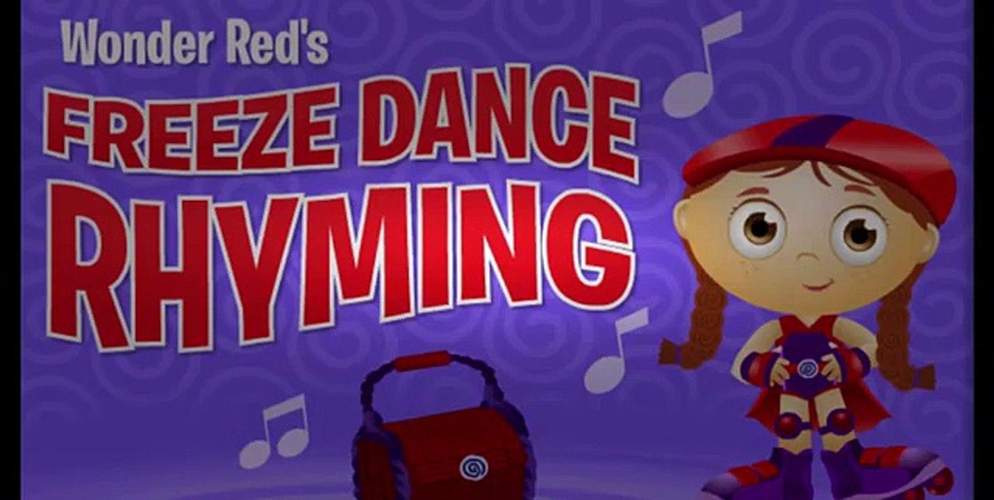 Super Why Wonder Red's Freeze Dance Rhyming Cartoon Animation PBS Kids Game Play Walkthrough [Full E