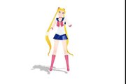 MMD Model WIP:  Sailor Moon (TESTING)