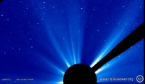 Sun-diving Comet LASCO C3 10 Dec 2014
