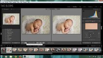 How to edit newborn photos in Lightroom in less than 1 minute!
