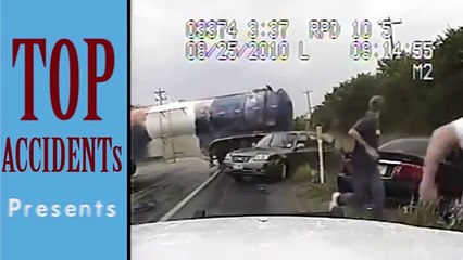 Download Video: Amazing Truck Crash Now With sound CRAZY Truck Crashes, Truck Accidents compilation