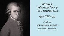 Wolfgang Amadeus Mozart. Symphony No. 9 in C Major, K73.