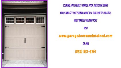 Kiowa, CO Garage Door Operation, Maintenance, Repair