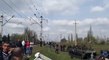 WATCH: Ukrainian Jet Fighter Scaring Civilians | Plane Almost Crashes Into Tree | Ukrainian Crisis