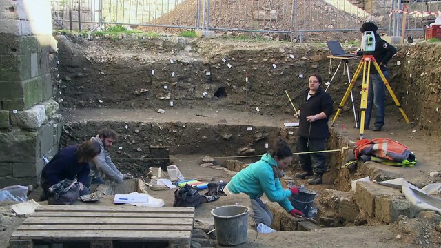 Fouilles au Cloître Saint-Gilles, de Jean-Baptiste Durand