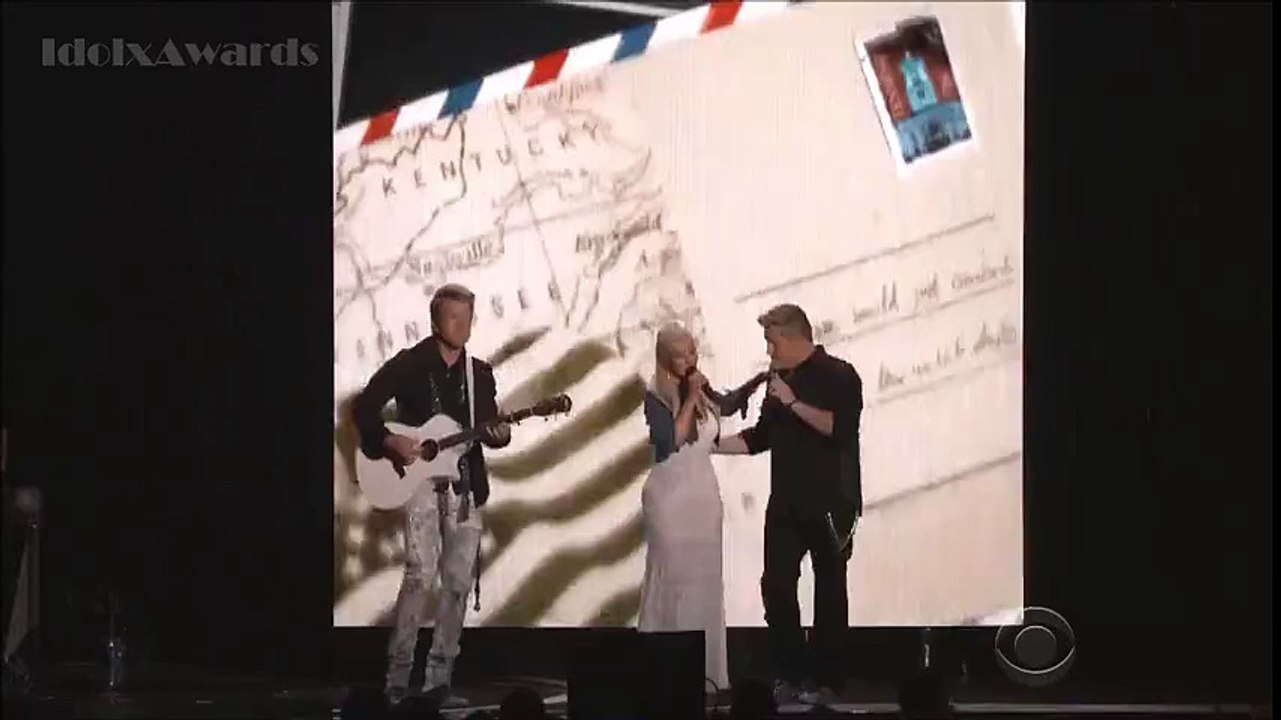 Christina Aguilera & Rascal Flatts - Shotgun/Riot (ACM Awards 2015)