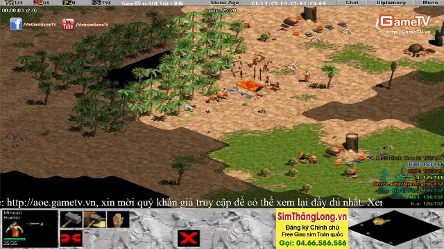 GameTV vs AOE Việt + BiBi Ngày 9 9 2014 C3T3