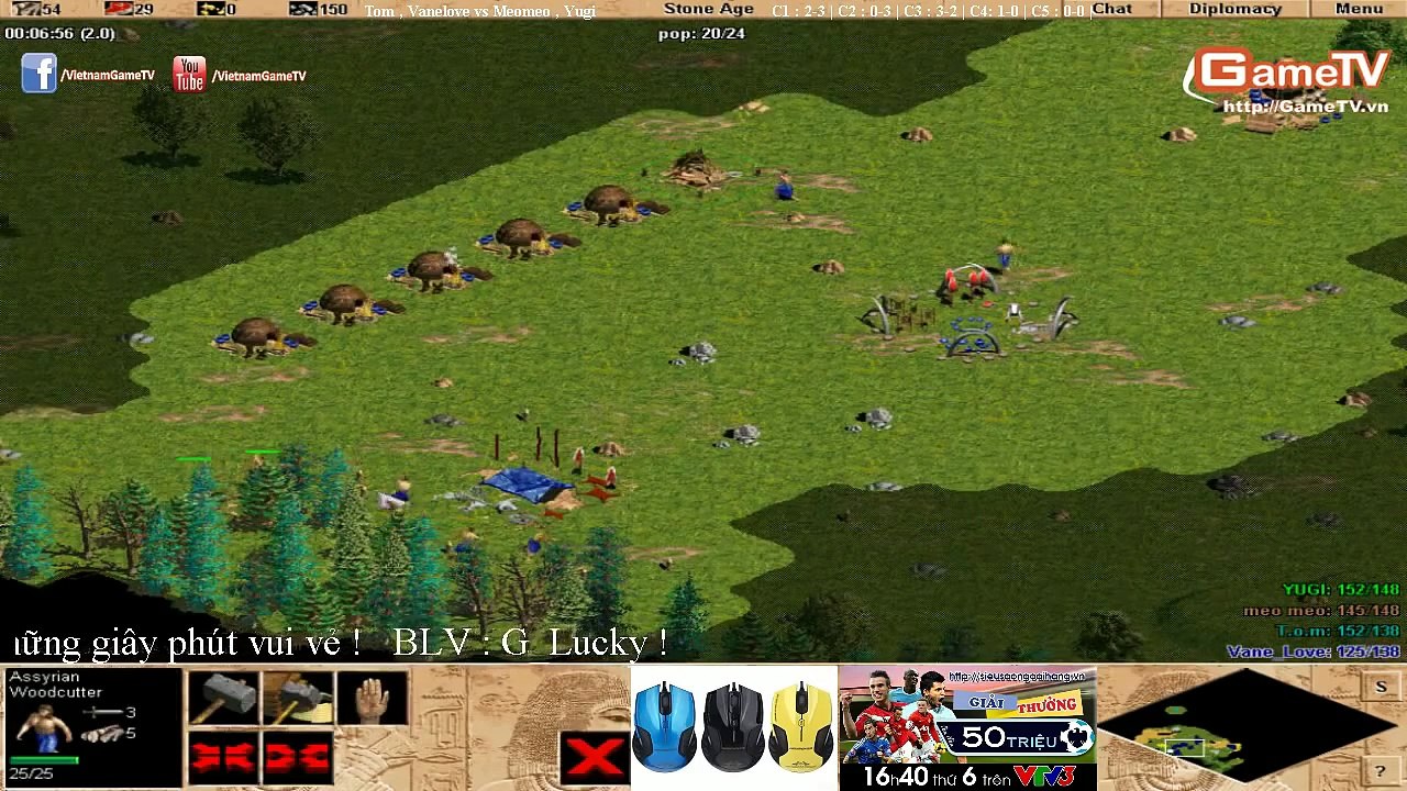 AOE Highlights, Giáo trình đập dân trong AOE của TOM cduise