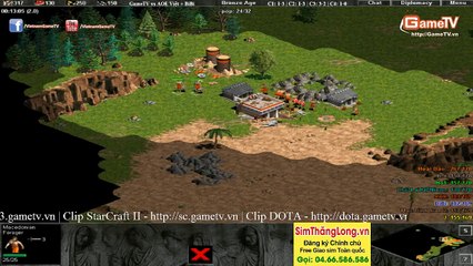 GTV vs AOE Việt + bibi Ngày 9 9 2014 C4T2