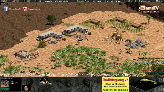 GameTV vs AOE Việt + BiBi Ngày 9 9 2014 C3T2