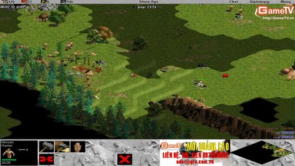 AOE Solo Random G Dinosaur vs Shenlong Ngày 6 3  2014 T1