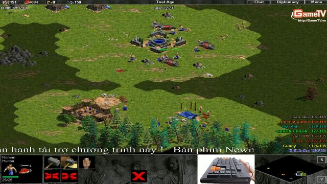 AOE Thái Bình + GAMETV vs Hà Nội Ngày 5 3 2014 C3T5