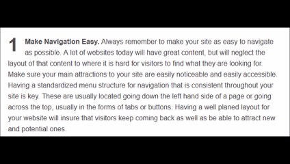 How to Design a Good Website