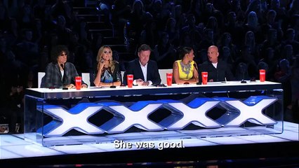 Alicia Michili Singer Takes On Cover of Michael Jackson Tune Americas Got Talent 2015