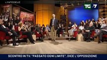 Enrico Mentana riguardo gli insulti di Silvio Berlusconi a 