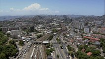 Aerial view Of Centro With Catedral Metropolitana, Rio de Janeiro