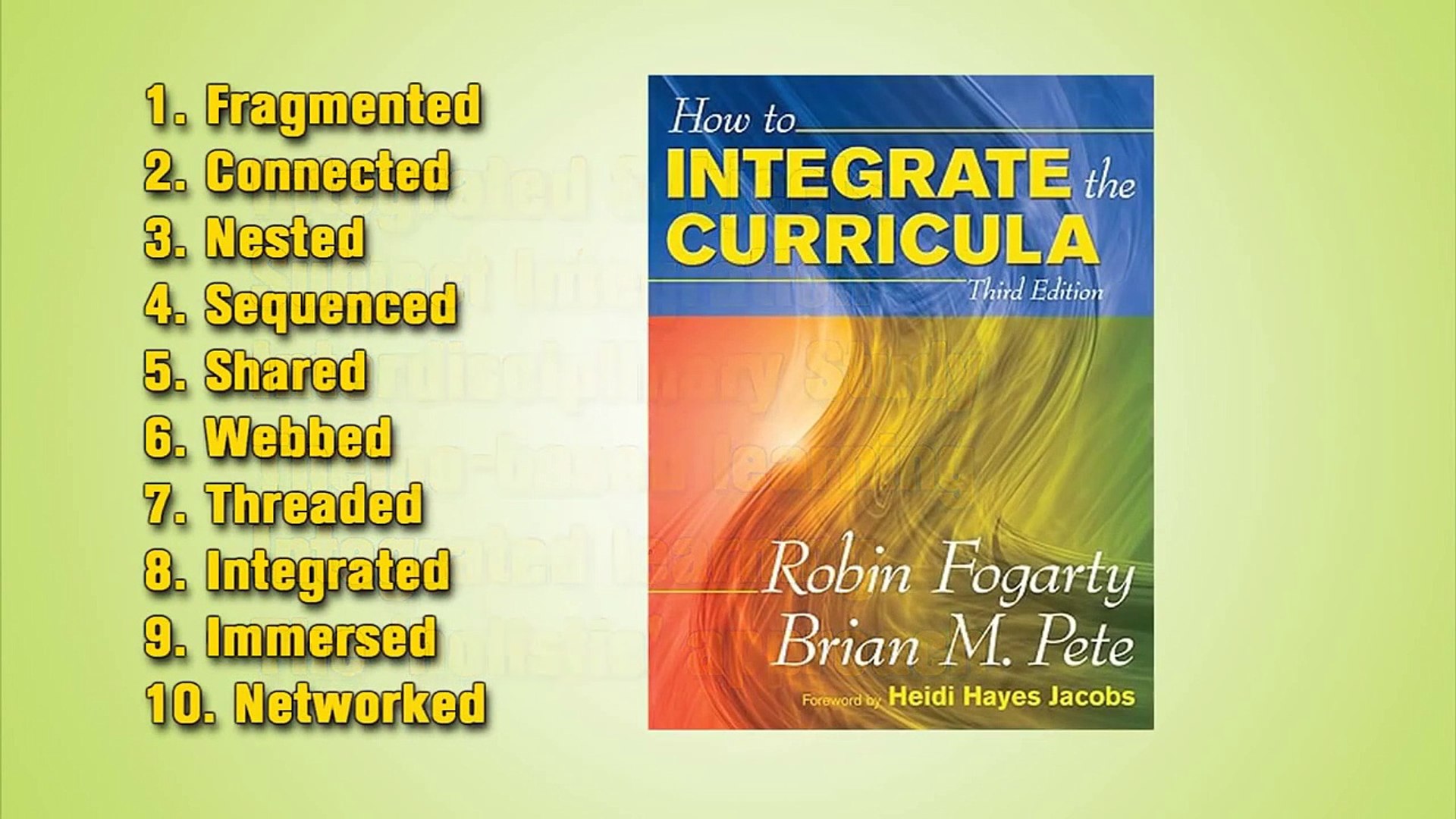 ⁣Integrated Subjects + Theme/Project-Based Learning (21st century education)