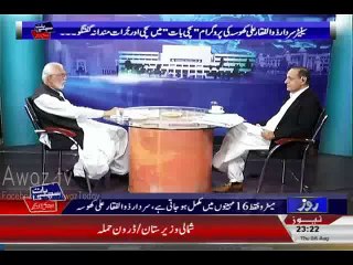 Shehbaz Sharif Ne TV Par Beth Kar Selab Par Kese Drama Kiya - Zulfiqar Ali Khosa