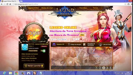 Como Hackear uma conta no Legend Online