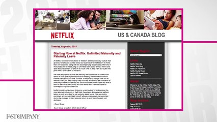 What Netflix's Amazing New Unlimited Parental Leave Policy Really Means