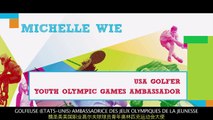 USA golf sensation and #youtholympics Ambassador, Michelle Wie counts down to #Nanjing2014