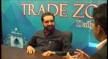 A.K Memon hosting forum Mian Muhammad Adrees - President FPCCI discussing at Trade Zone Forum.